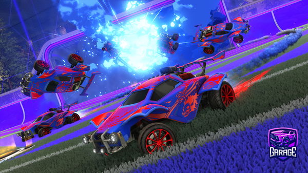 A Rocket League car design from Joelk116