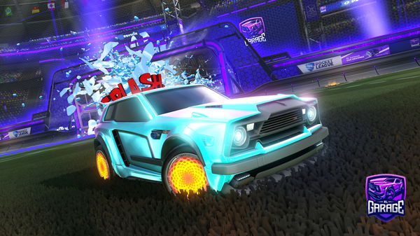 A Rocket League car design from Vovanek