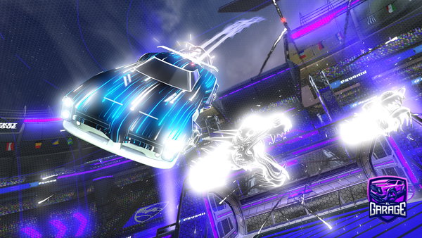 A Rocket League car design from poupr