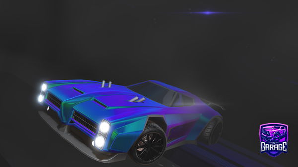 A Rocket League car design from Robindabank