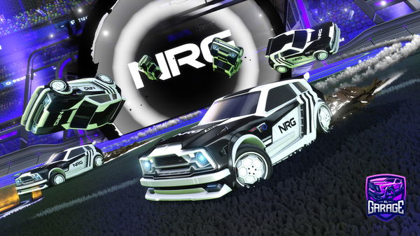 A Rocket League car design from NRGisW