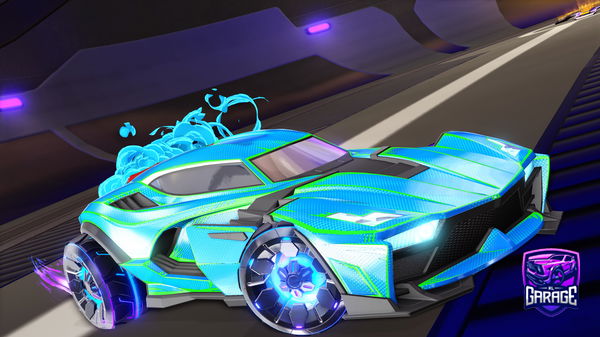 A Rocket League car design from Shooteo2313