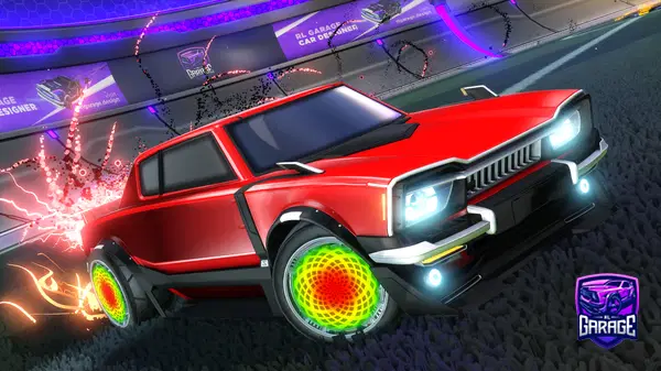 A Rocket League car design from llDeluge
