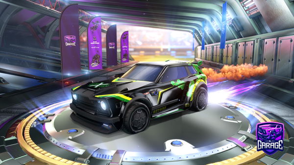 A Rocket League car design from Cracky2467