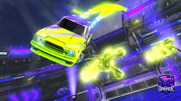 A Rocket League car design from PremiumLime