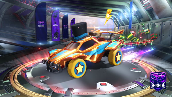 A Rocket League car design from davisdiazjr007