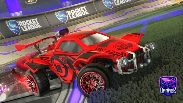 A Rocket League car design from IzarRL