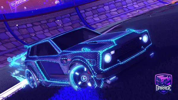 A Rocket League car design from stova