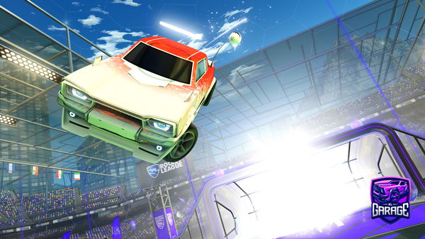 A Rocket League car design from Jaafar334