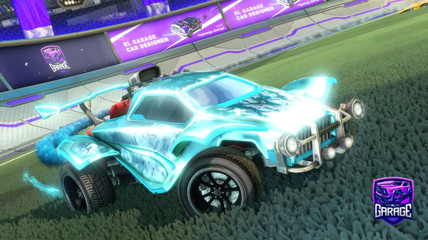 A Rocket League car design from ISPY-PSYCHO