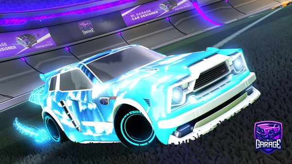 A Rocket League car design from Indiewowow9wowpw