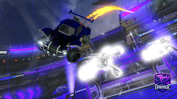 A Rocket League car design from Mm___