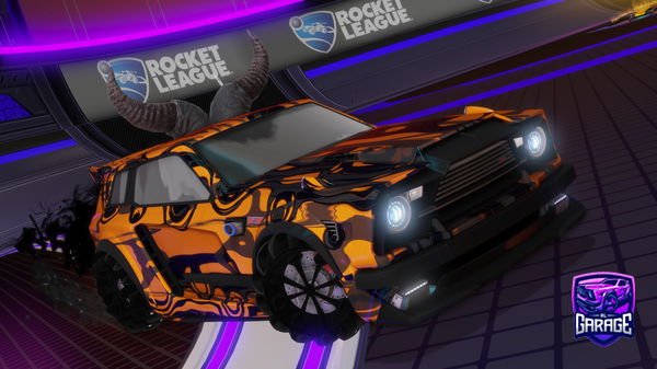 A Rocket League car design from EndIzssChaos