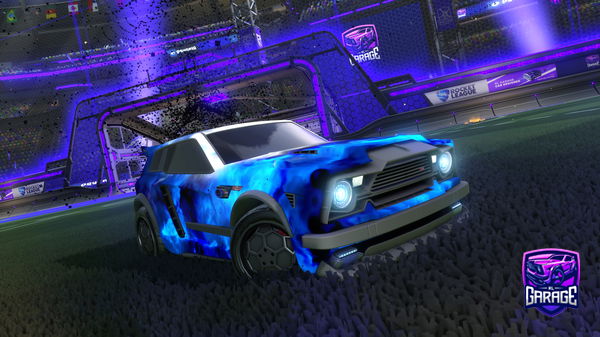 A Rocket League car design from AquaEclipse456