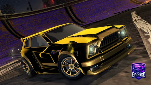 A Rocket League car design from Haven414