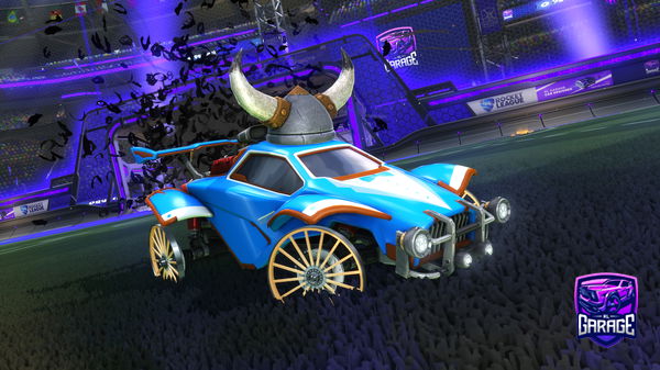 A Rocket League car design from ELFANTASS08