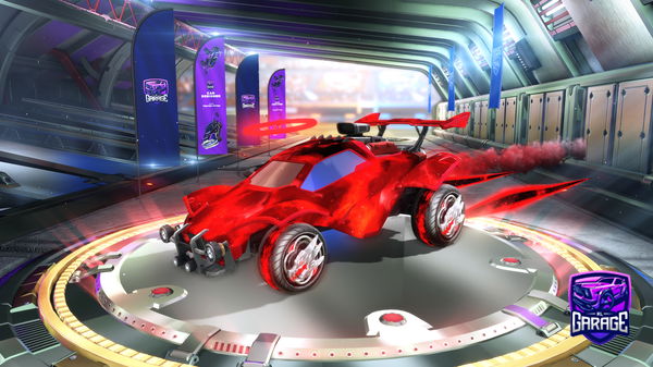 A Rocket League car design from THENARDD0GG