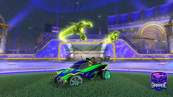 A Rocket League car design from Gar0u