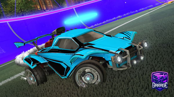 A Rocket League car design from ChewwyBwossom