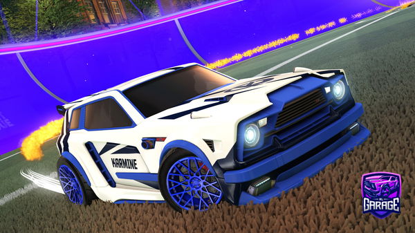 A Rocket League car design from waffledotpng