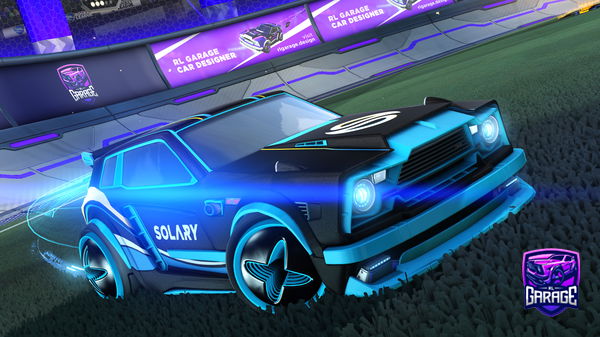 A Rocket League car design from sneakers81