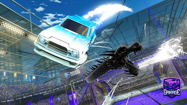 A Rocket League car design from CARLITOSONLINE