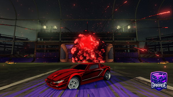 A Rocket League car design from Lightspeed422