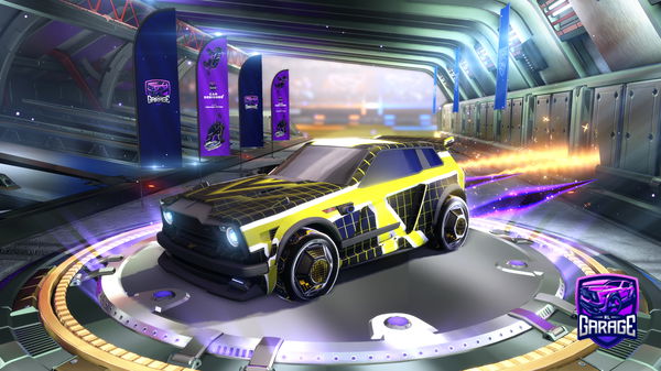 A Rocket League car design from Alejandro_mnz