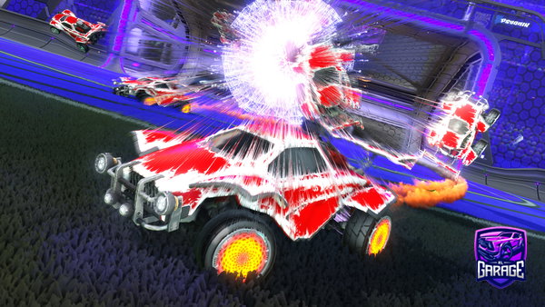 A Rocket League car design from Dotschcity08