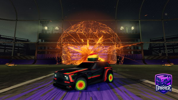 A Rocket League car design from zPinkk