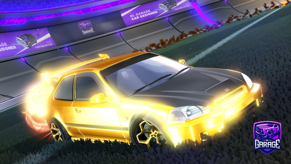 A Rocket League car design from Spookaluke09