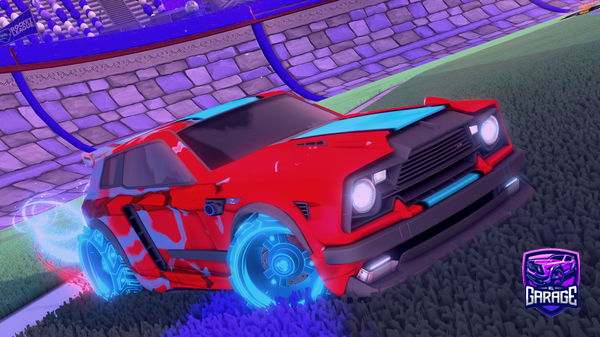 A Rocket League car design from TopBinner