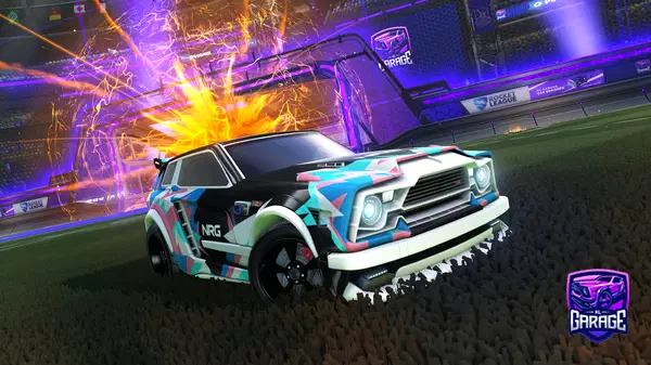 A Rocket League car design from Imthegrts