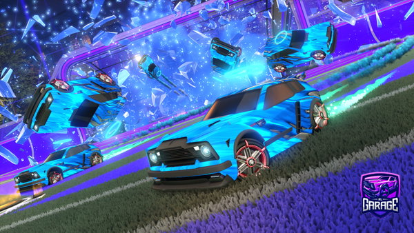 A Rocket League car design from theflyinghog
