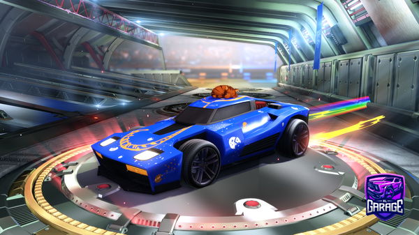 A Rocket League car design from Binaryman4231