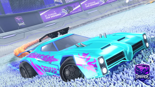 A Rocket League car design from MatSpilote