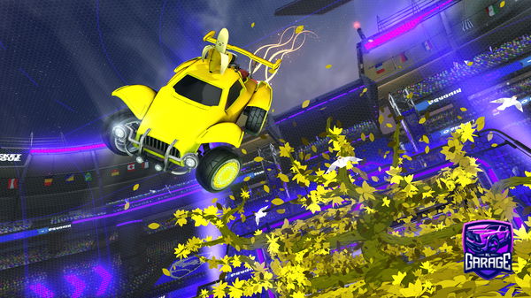 A Rocket League car design from Brush10