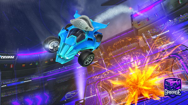 A Rocket League car design from MTGX