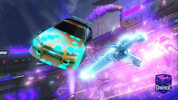 A Rocket League car design from Dragonpanzer0402