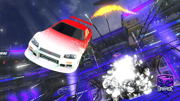 A Rocket League car design from tooblandi