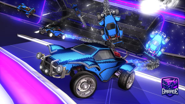 A Rocket League car design from KID26102011