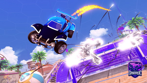A Rocket League car design from Kaji40