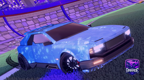 A Rocket League car design from Ripperatschool