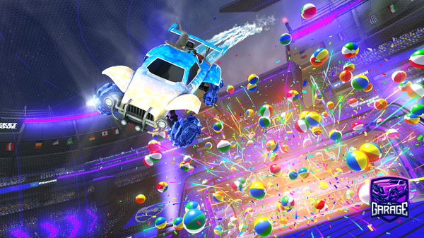 A Rocket League car design from Dogesavage22