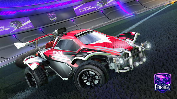 A Rocket League car design from SBWgamer