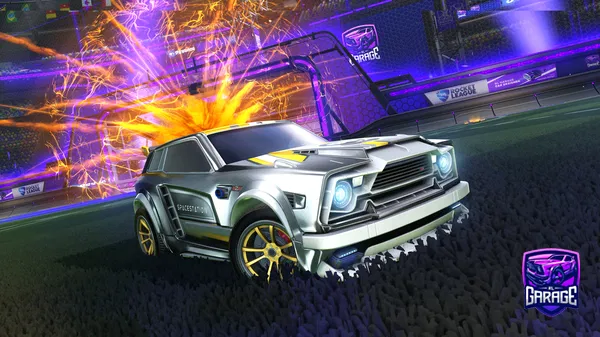 A Rocket League car design from Pekari