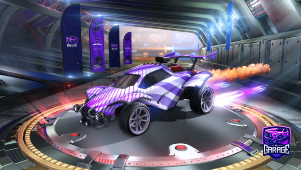 A Rocket League car design from Hanzou
