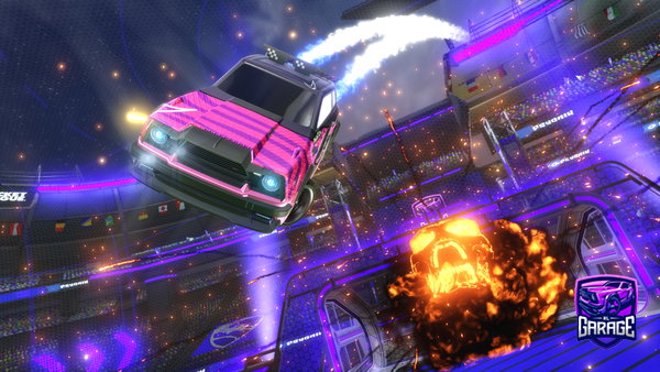 A Rocket League car design from Abdou08