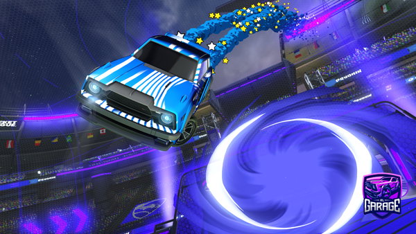 A Rocket League car design from exidelsurNSK
