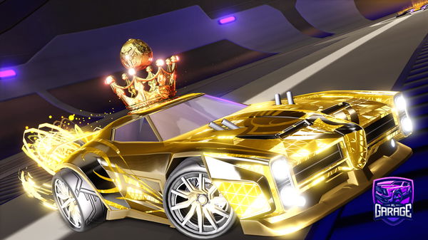 A Rocket League car design from God-Punisher007